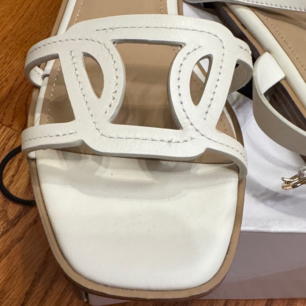 Aldo Women's Elegant White Sandals - Picture 4 of 7